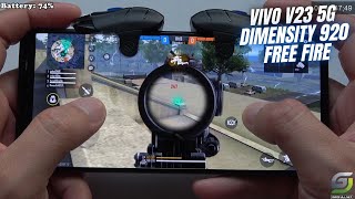 Vivo V23 5G test game Free Fire Mobile