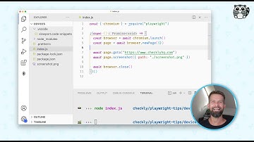 How to access device configuration in Playwright