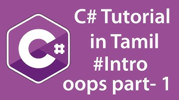 C# Advanced Tutorial in Tamil | OOPS Concept | Part-1 #oops  #Tamil #TamilTutorials