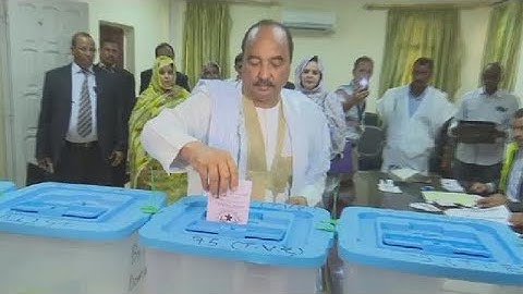 Six presidential candidates vie in historic Mauritania elections