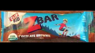 Clif Kid Zbar Chocolate Brownie Bar Review