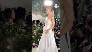Ariana Grande's Iridescent Shine In Loewe At 2024 Met Gala | Billboard #Shorts