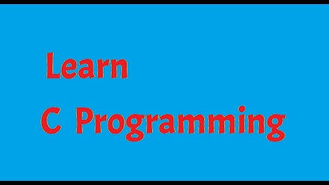 C Programming- Control Structures.
