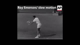 Rod Laver Versus Roy Emerson 1962 Roland Garros Final