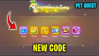NEW WEEKLY GIFT CODE  PET QUEST 😍 3 MARCH 2026