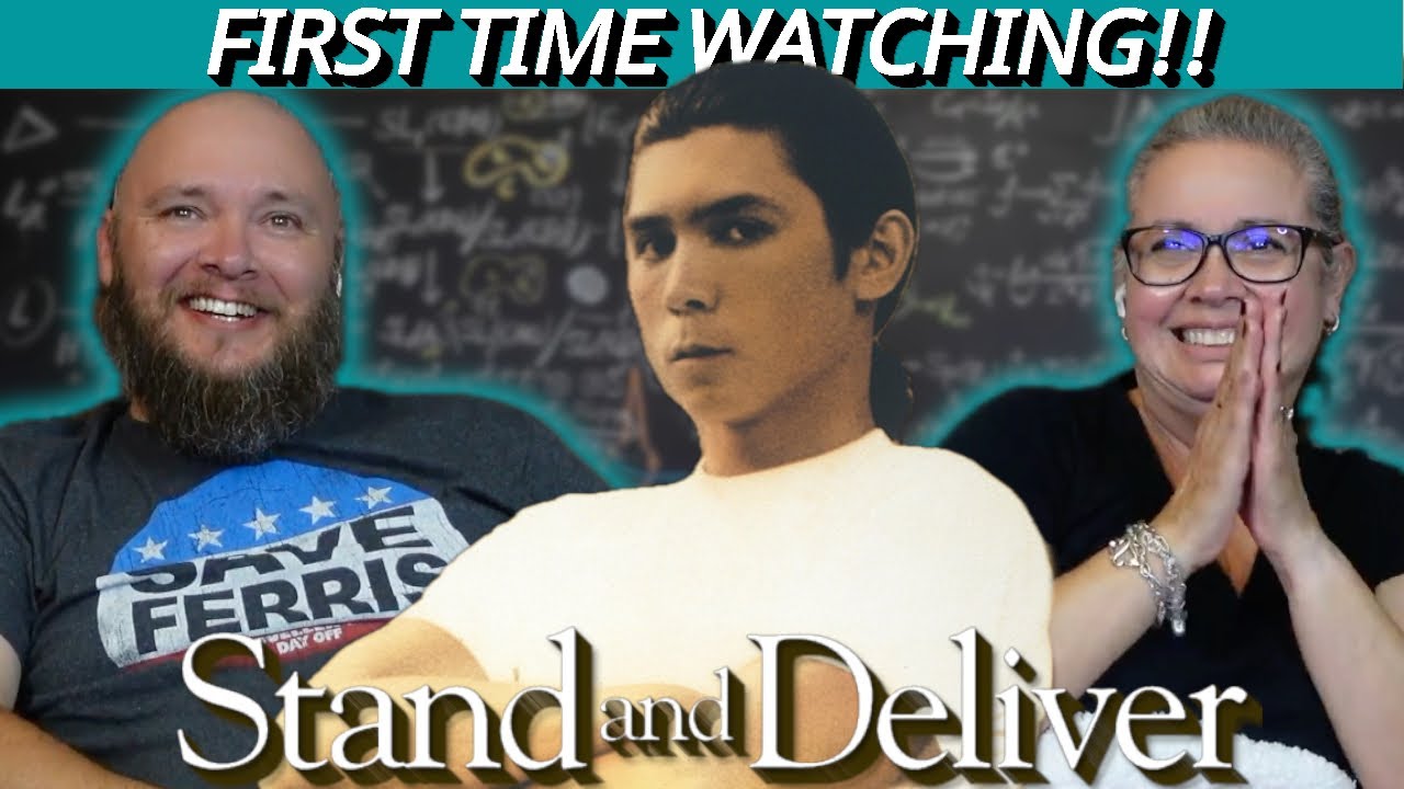 Stand and Deliver (1988) | Patreon Pick of The Month | First Time Watching | Movie Reaction