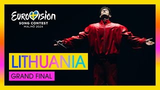 Silvester Belt - Luktelk (LIVE) | Lithuania 🇱🇹 | Grand Final | Eurovision 2024 Resimi