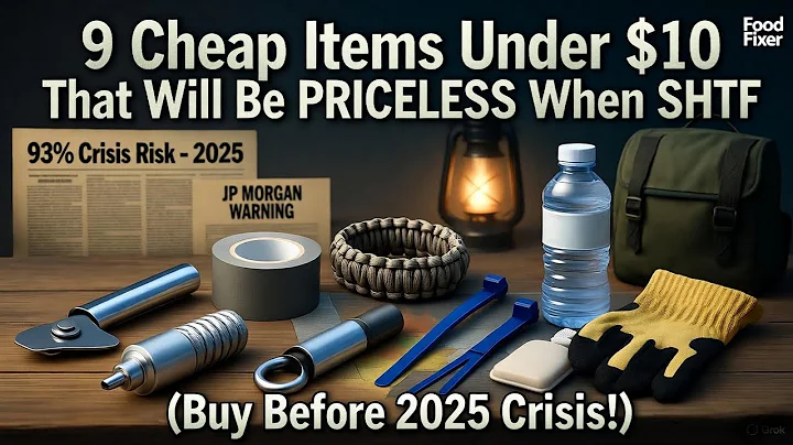 FEMA's 10 MUST-HAVE Items for Winter 2025 (Most People Miss #3) - Emergency Preparedness Checklist