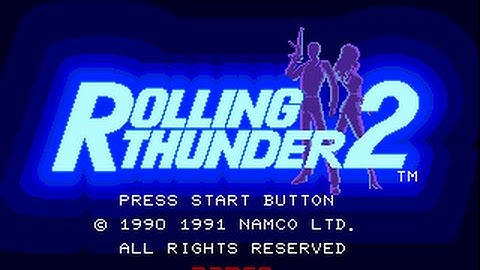 Rolling Thunder 2 (Sega Genesis) Walkthrough