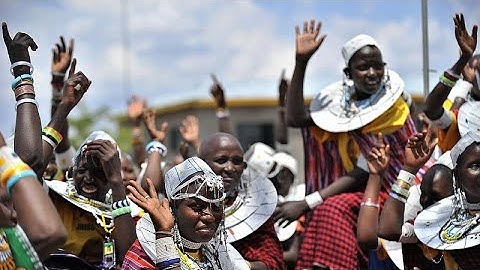 First group of Maasai families leave Ngorongoro Game Reserve