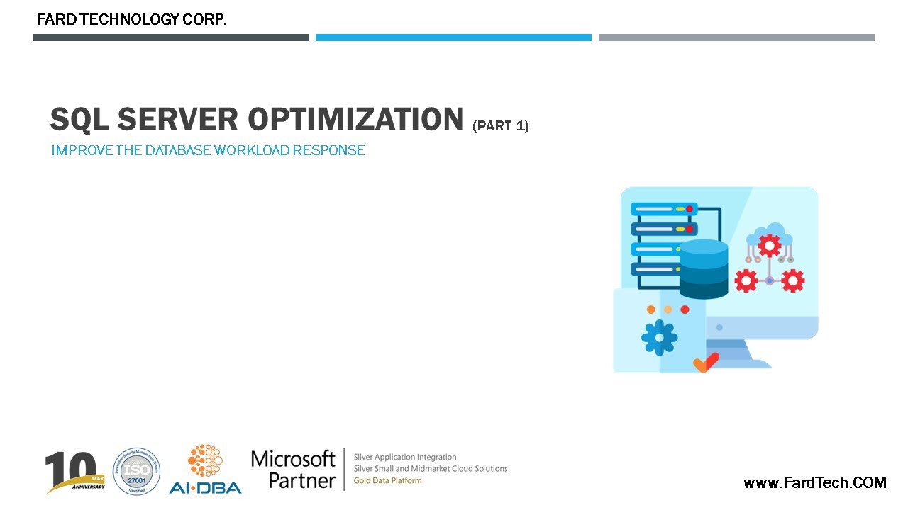 SQL Server Optimization Part 1 - YouTube