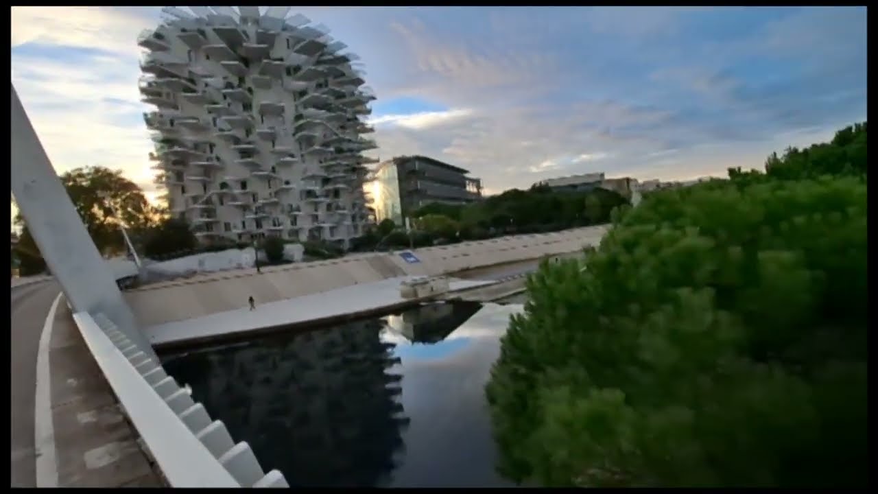 River Lez Montpellier, France