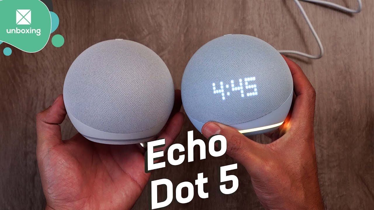 Echo Dot 5 (con Alexa)  Unboxing y review en español 