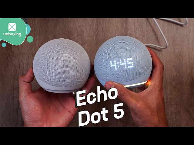 Echo Dot con reloj (5ta generación, modelo 2022)