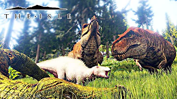 The Isle - NESTING UPDATE, HATCHING  BABY ADULT PROGRESSION & BABY SHANT  SLAUGHTER ( Gameplay )