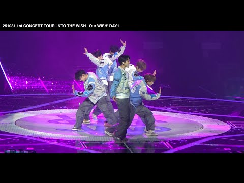 251031 NCT WISH Silly Dance 1st CONCERT TOUR INTO THE WISH Our WISH DAY 1 