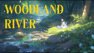 Peaceful River Sounds with Woodland Forest Birds