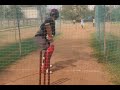 Qatar allrounder himanshu rathod practicing in mumbai nets cricket qatarcricket batsman