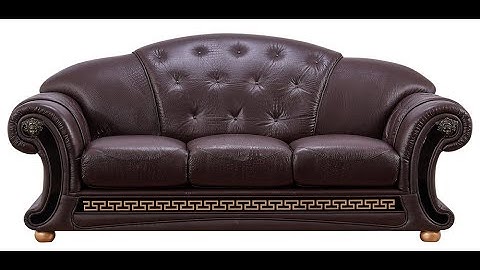 Training modeling 3ds max - Low polygon model Versace Sofa