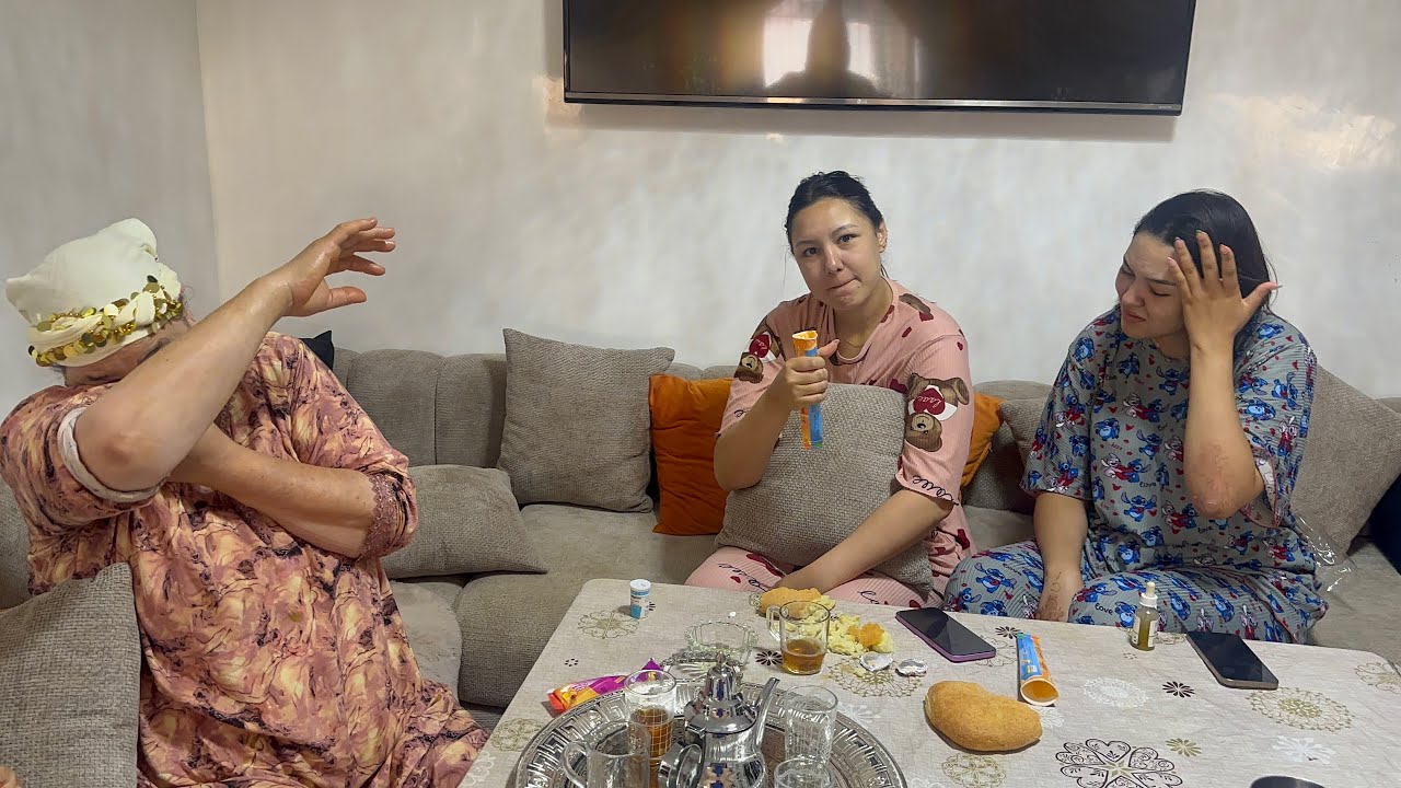 صافي ليوم ايمان وامينة لمغرب سمعو امي 😭