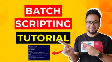 Batch Scripting Tutorial | Creation | Execution | #03