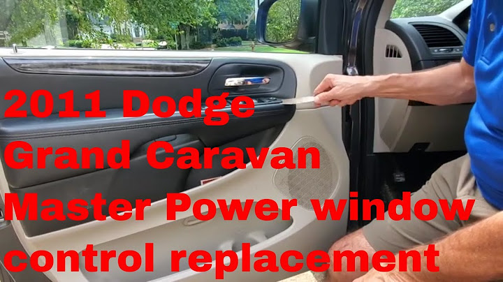 2014 dodge grand caravan driver side window switch