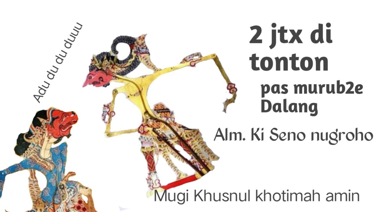 Begawan durno menjerit, diajari Setyaki (lagi brow...)