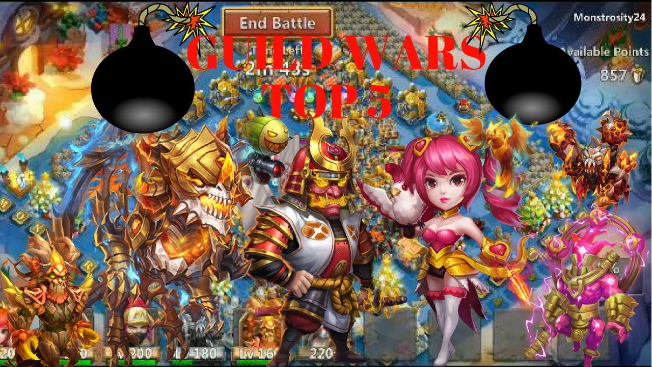 Dove Keeper Bombing | Ronin Bombing | Skeletica Bombing | Guild Wars | Castle Clash