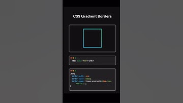 CSS Gradient Borders #shorts #shortsvideos #viral #viralvideo #html #css #javascript #coding