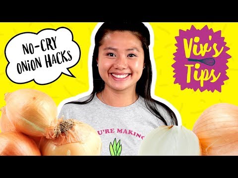 Clothespin Onion Trick - No Tears