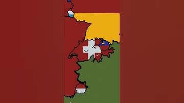Building Switzerland in 3 Scales #Switzerland #swiss #maps #flags #minecraft