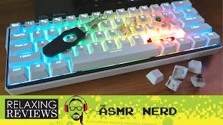 Relaxing Reviews | Best 60% Mechanical Keyboard Under $100? KEMOVE DK61 Snowfox Wireless ASMR Review screenshot 4