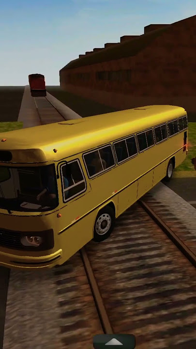 Can you stop 🛑 the runaway🚂 train in this Coach Bus Simulator???🤔 part-01