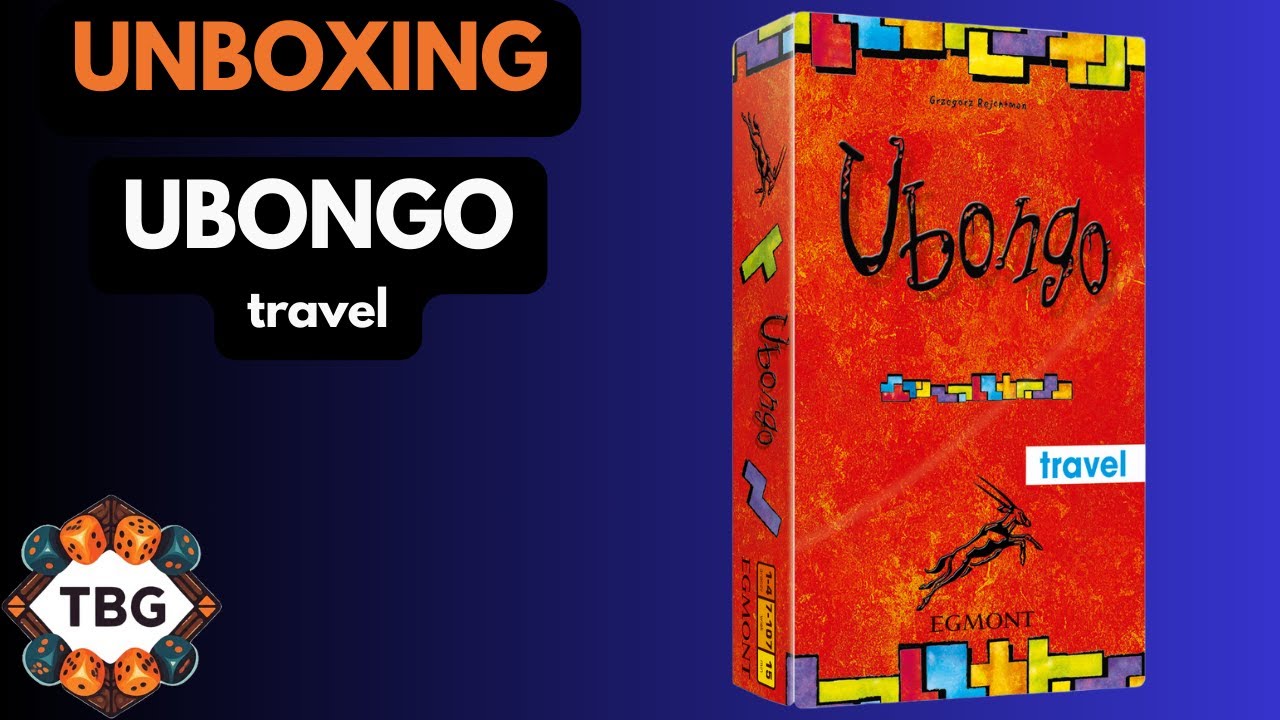Ubongo Travel | Unboxing | gra planszowa