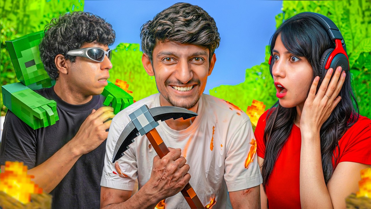 SENSEI | PARAG | XYAA TROLLED IN RNTX SMP | MINECRAFT #4