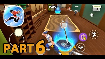 Ninja Party: Team Up and Brawl - Gameplay Walkthrough Part 6 - TickerX (iOS, Android)