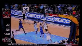 ESPN Top ten plays of the 1st half of the NBA season!