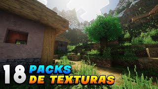 TOP 18 PACKS DE TEXTURAS QUE DEBERÍAS USAR 1.20  [JAVA Y BEDROCK]