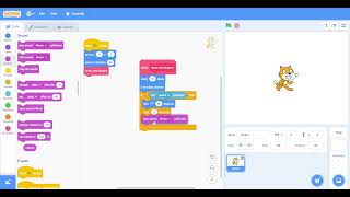 Bouncing Cat Program In Scratch