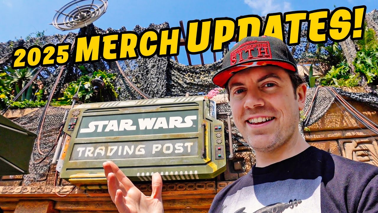 STAR WARS Trading Post Downtown Disneyland Updates 2025 Vlog - YouTube