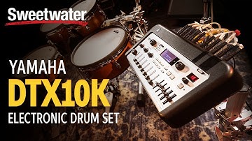Yamaha DTX10K Electronic Drum Set Demo