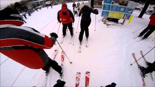 Skiing Beech Mountain - Jan 1st. 2015