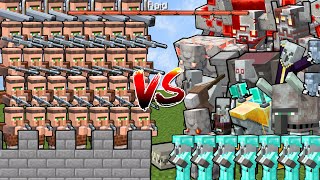 VILLAGERS USING MODERN WEAPONS vs ULTRA MODDED PILLAGER RAID IN MINECRAFT Net Worth