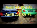 Audi A4 B5 Vorfacelift vs. Audi A4 B5 Facelift