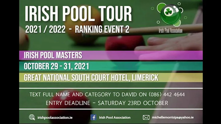 Irish Pool Cup 2021 - Final - Gary Bracken vs Shau...