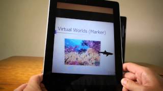 Augmented Reality Triggering 3D Movies with Virtual Buttons