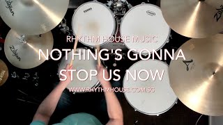 Nothing's Gonna Stop Us Now  - Starship - Drum Cover screenshot 3