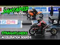 STRAIGHTLINERS 2020,🔥MOTORBIKE ACCELERATION SOUNDS (Santa Pod Raceway)