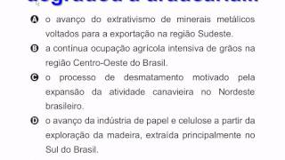 ENEM 2011 - QUESTÃO 07/180 - GABARITO COMENTADO PELO SAPOIA - CADERNO AMARELO screenshot 5