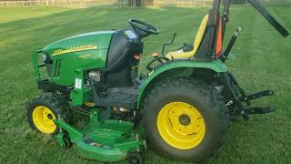 John Deere 2320 compact tractor review